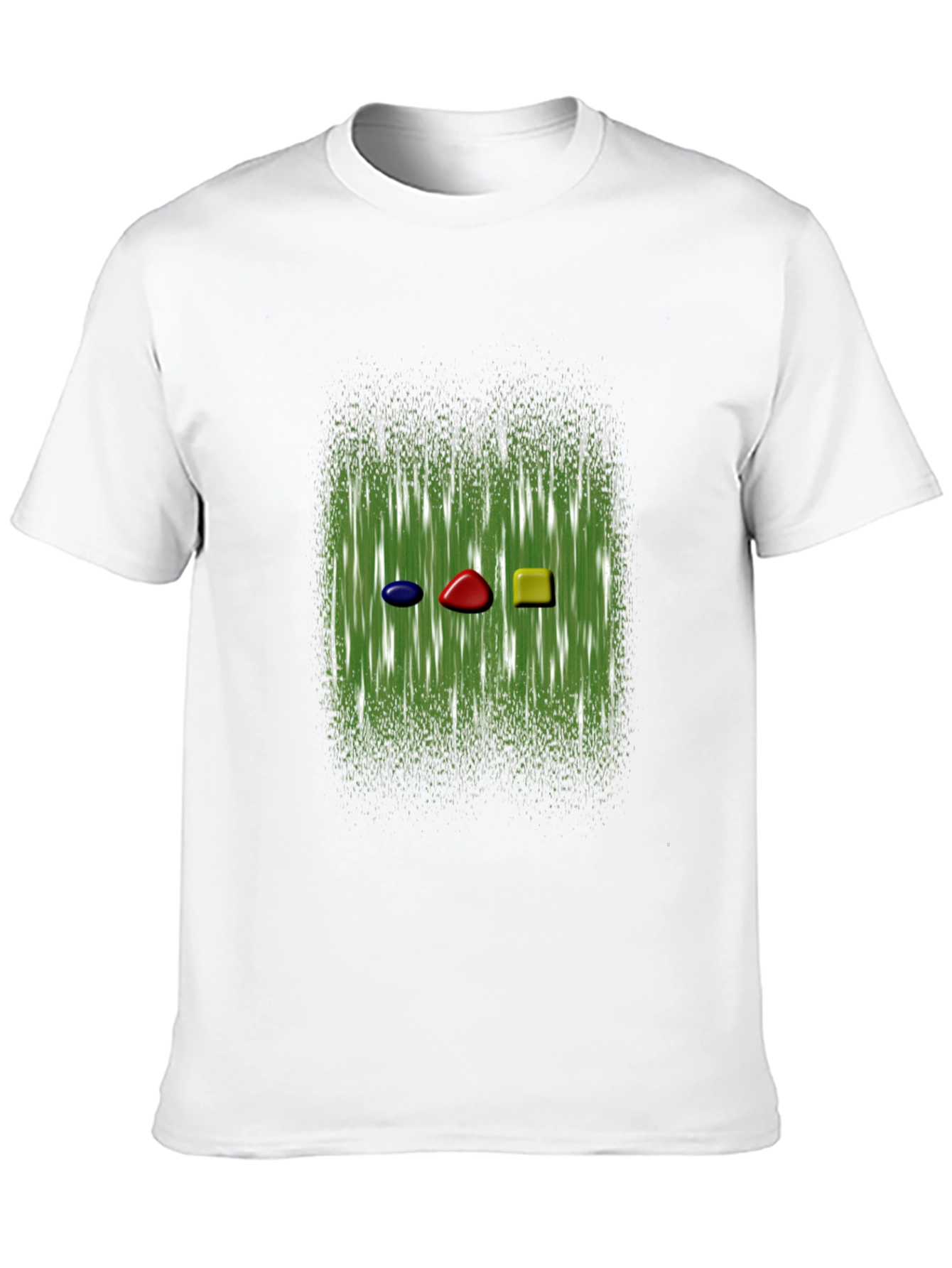 Abstract Gemstone Graphic Tee