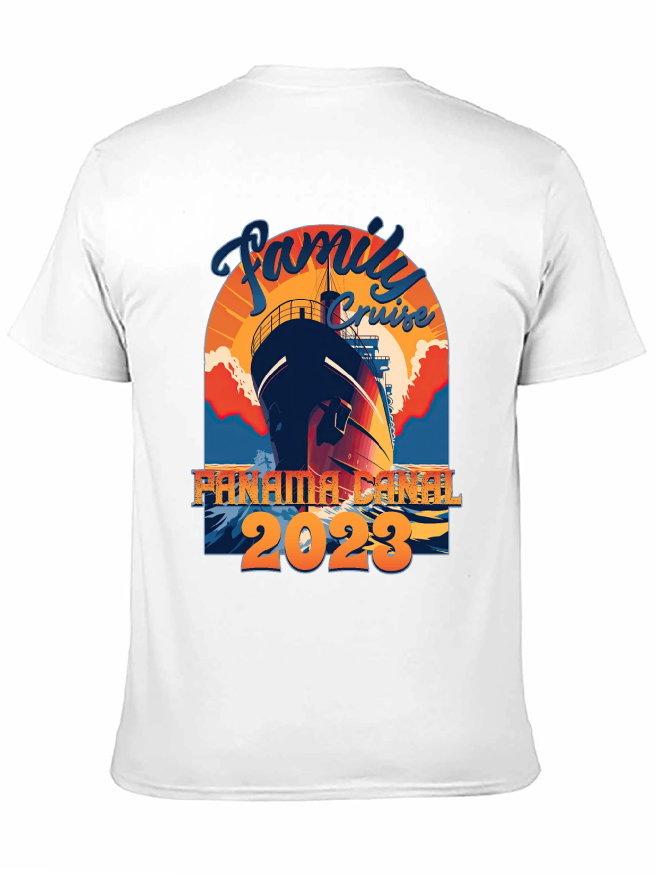 Family Cruise Panama Canal 2023 T-Shirt