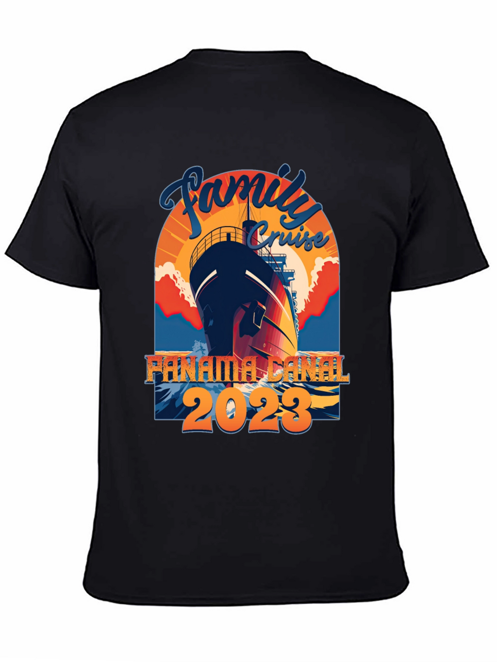 Family Cruise Panama Canal 2023 T-Shirt