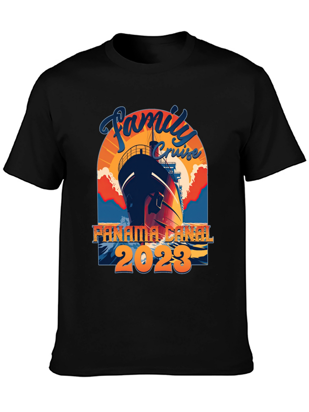 Family Cruise Panama Canal 2023 T-Shirt