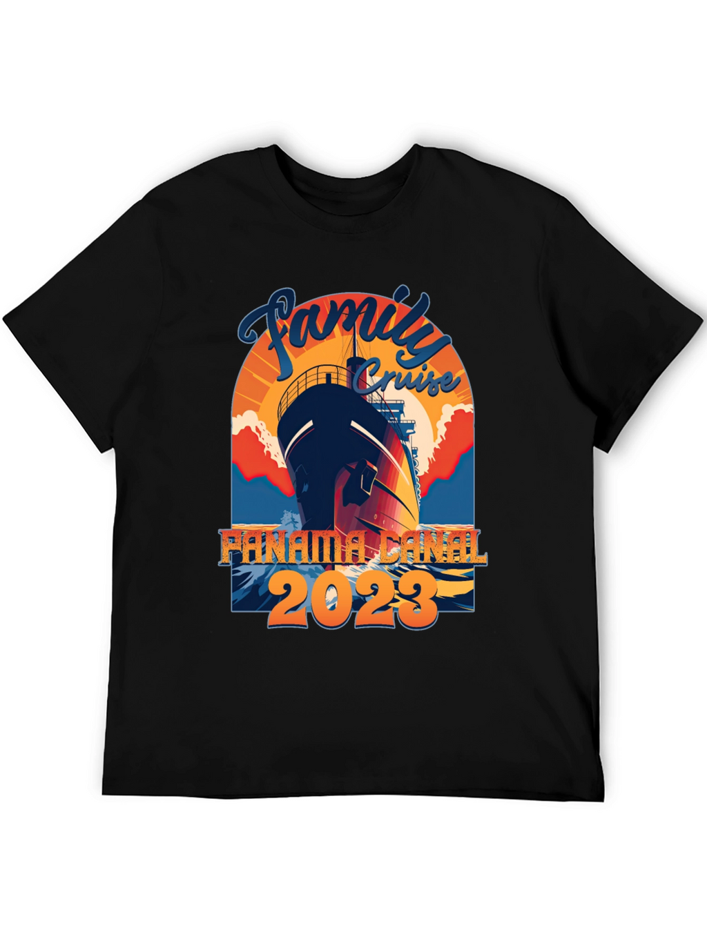 Family Cruise Panama Canal 2023 T-Shirt
