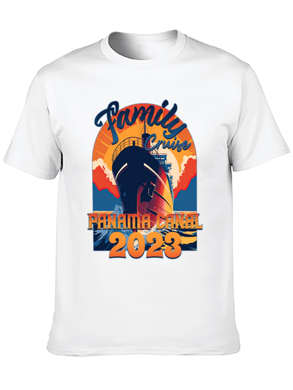 Family Cruise Panama Canal 2023 T-Shirt