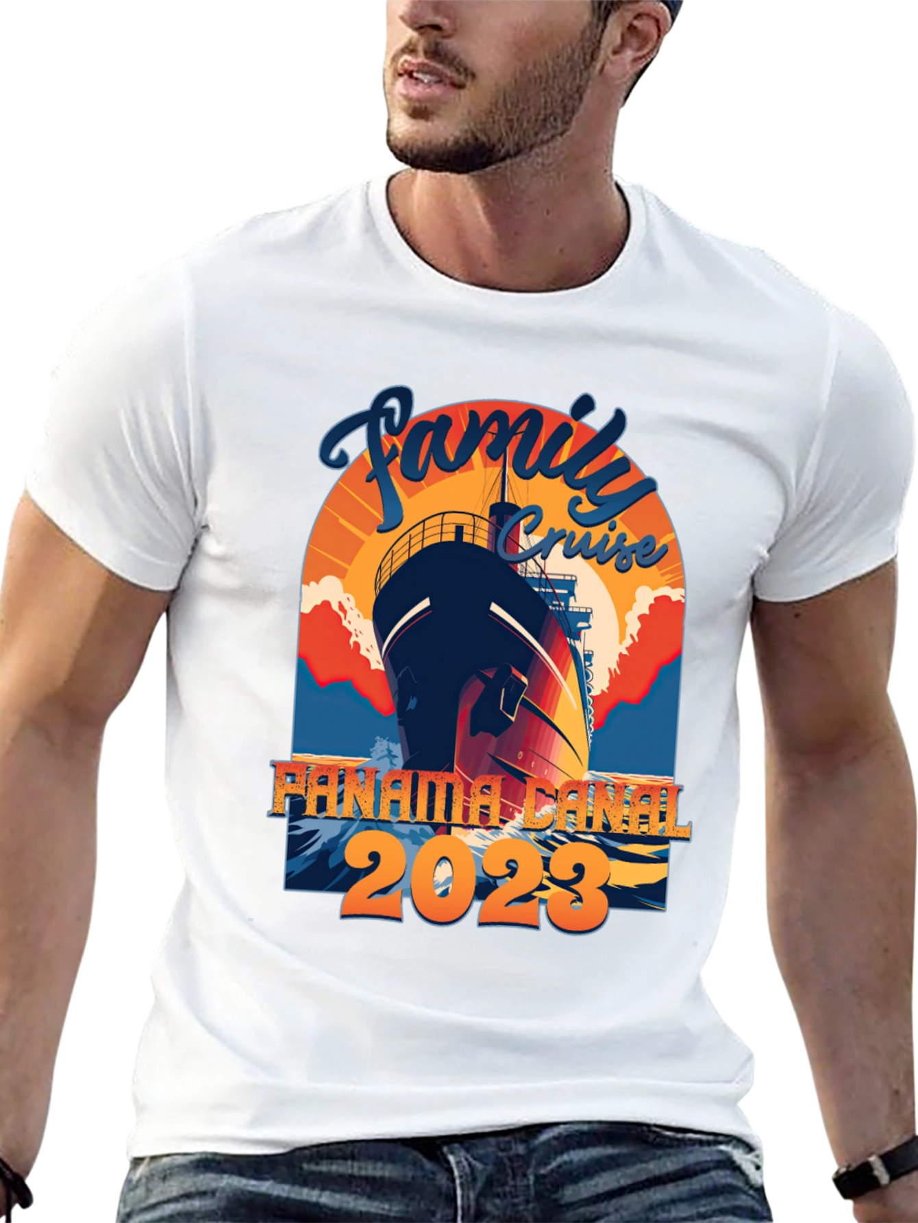 Family Cruise Panama Canal 2023 T-Shirt