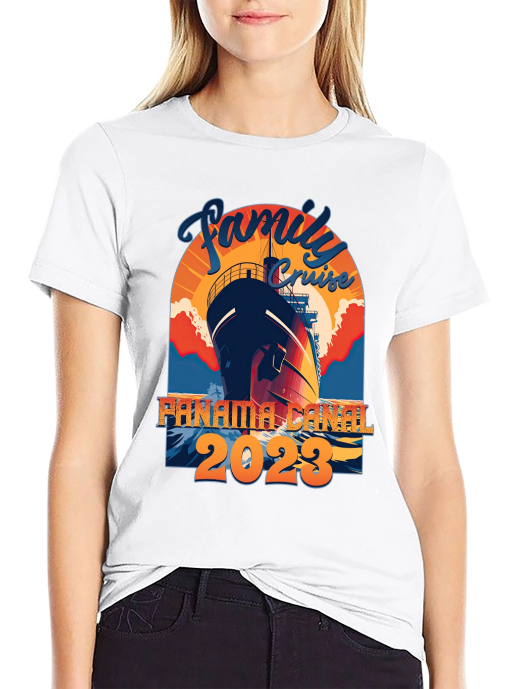 Family Cruise Panama Canal 2023 T-Shirt