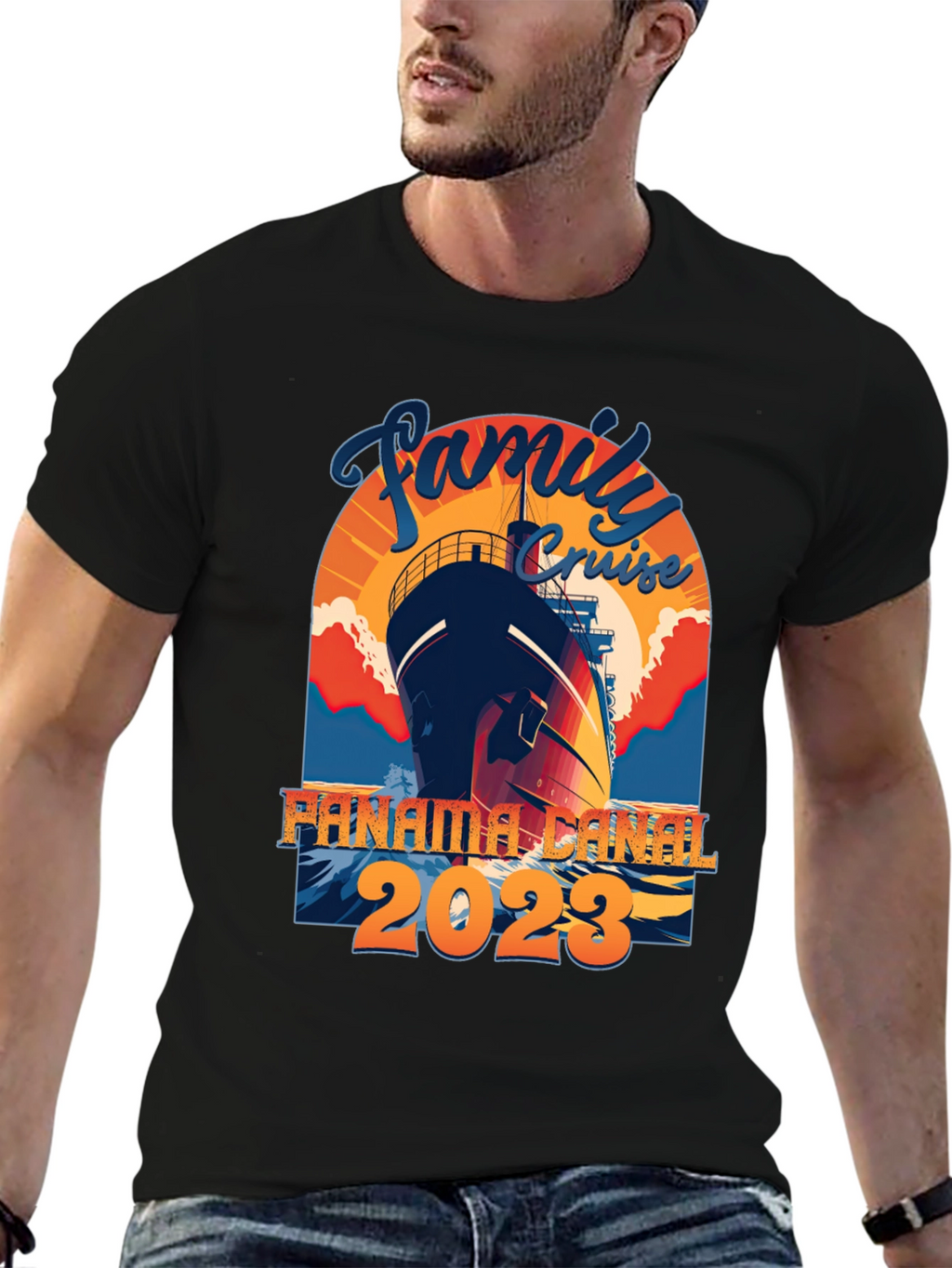 Family Cruise Panama Canal 2023 T-Shirt