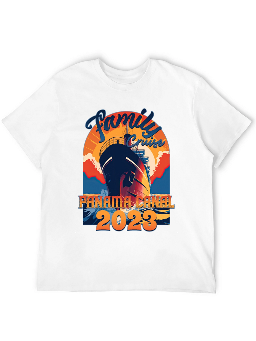 Family Cruise Panama Canal 2023 T-Shirt