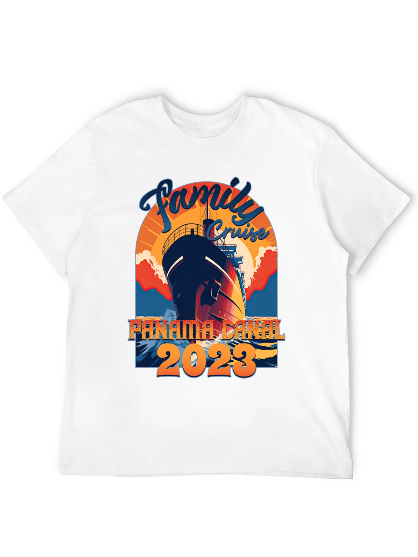 Family Cruise Panama Canal 2023 T-Shirt