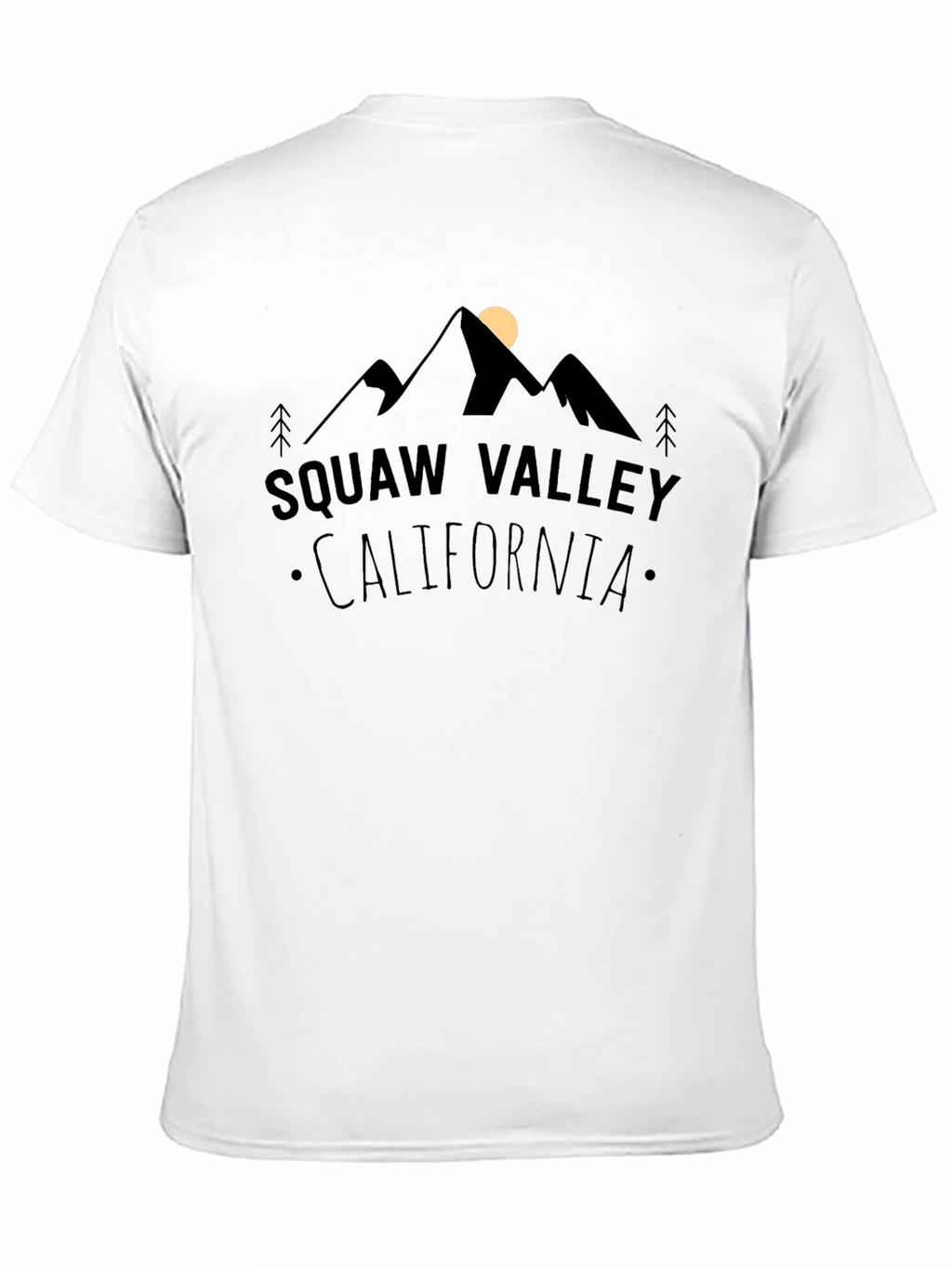 Squaw Valley California Mountain T-Shirt