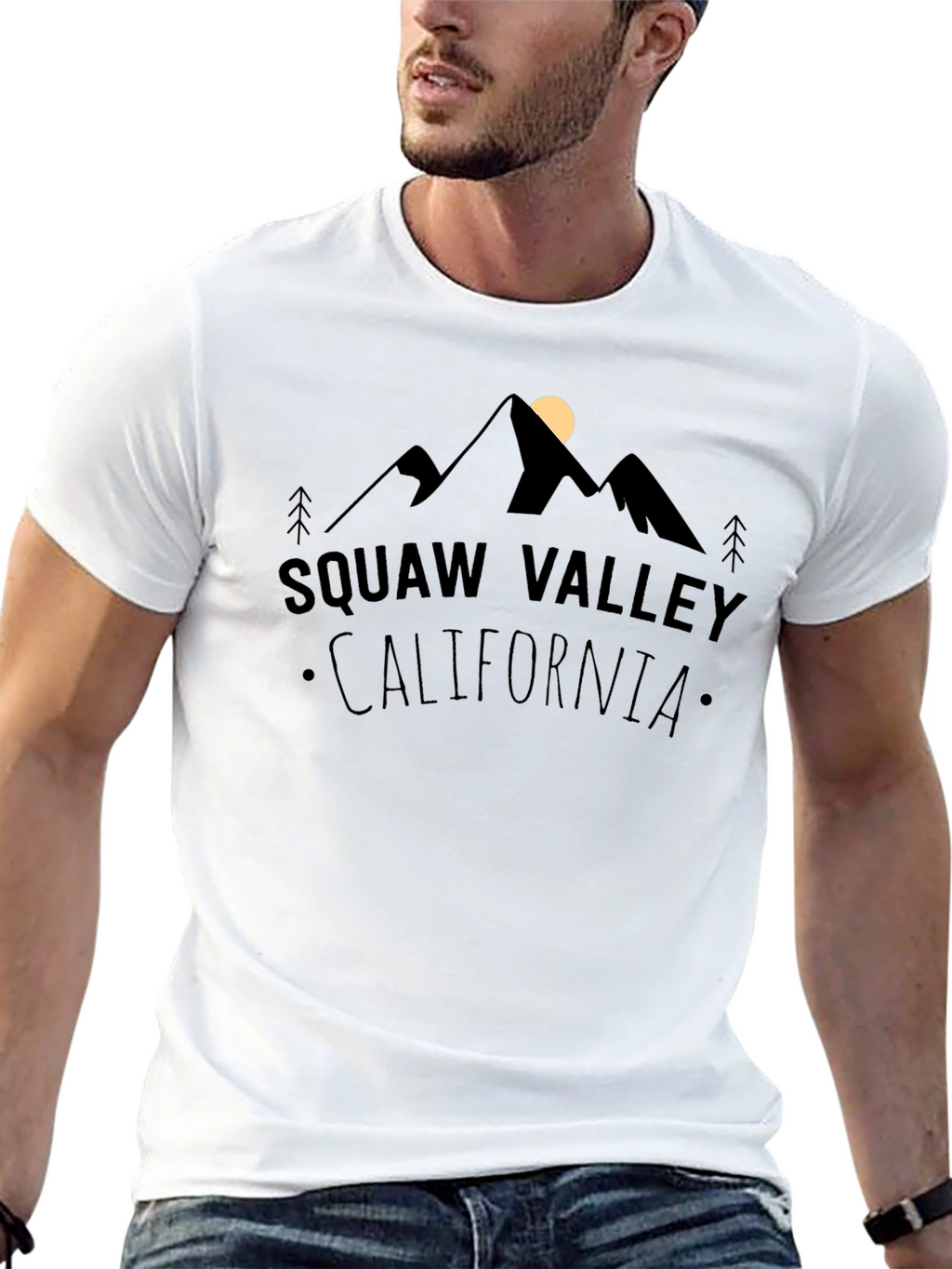 Squaw Valley California Mountain T-Shirt