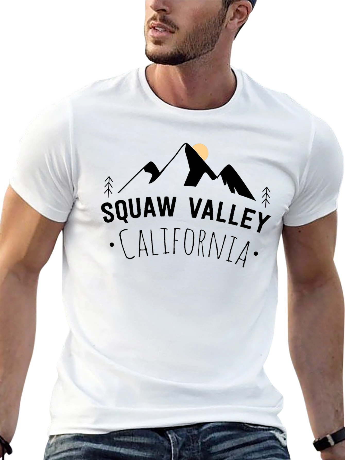 Squaw Valley California Mountain T-Shirt