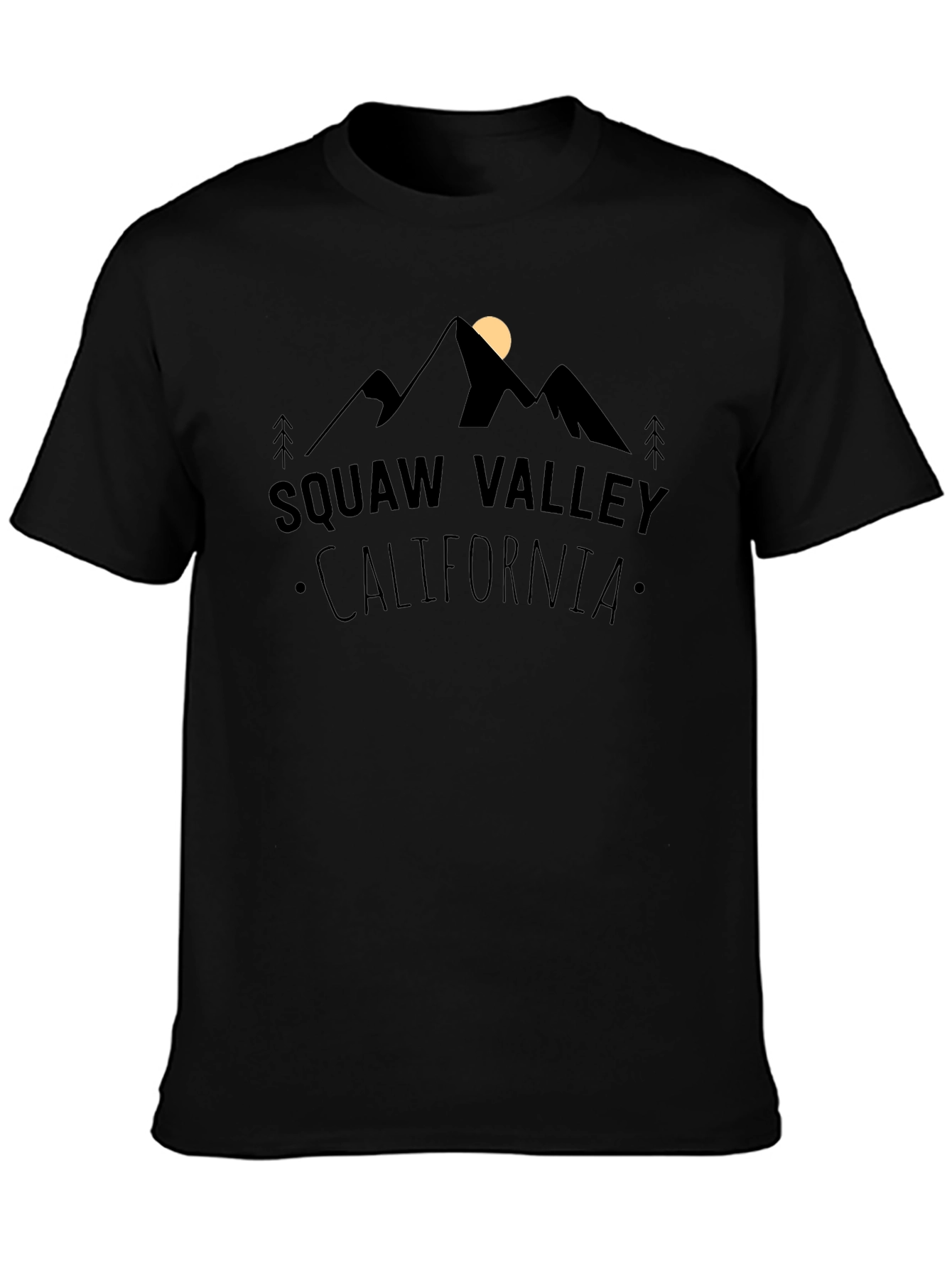 Squaw Valley California Mountain T-Shirt