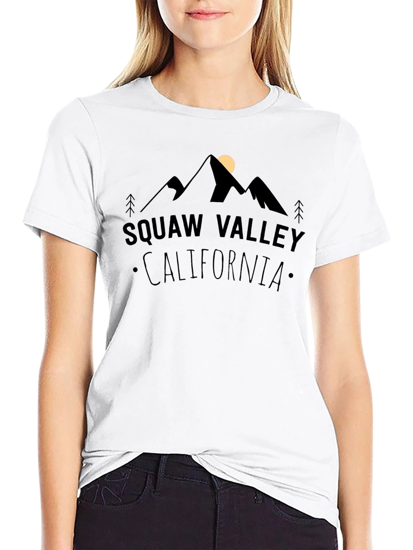 Squaw Valley California Mountain T-Shirt