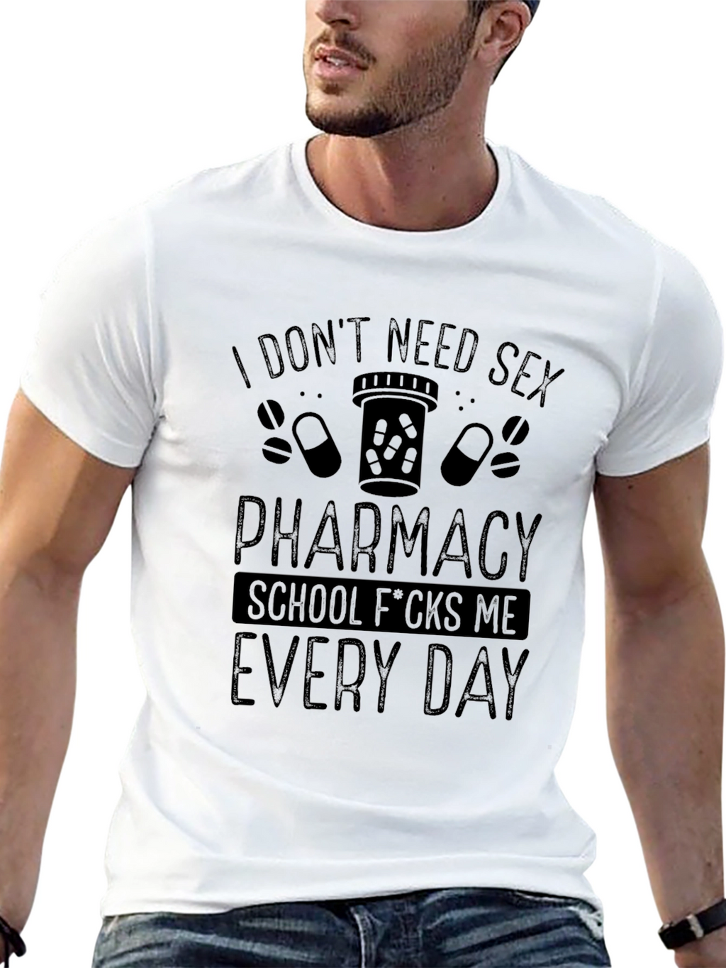 Pharmacy School T-Shirt - Funny Student Tee
