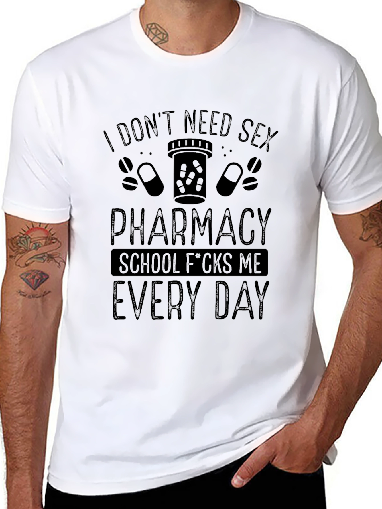 Pharmacy School T-Shirt - Funny Student Tee