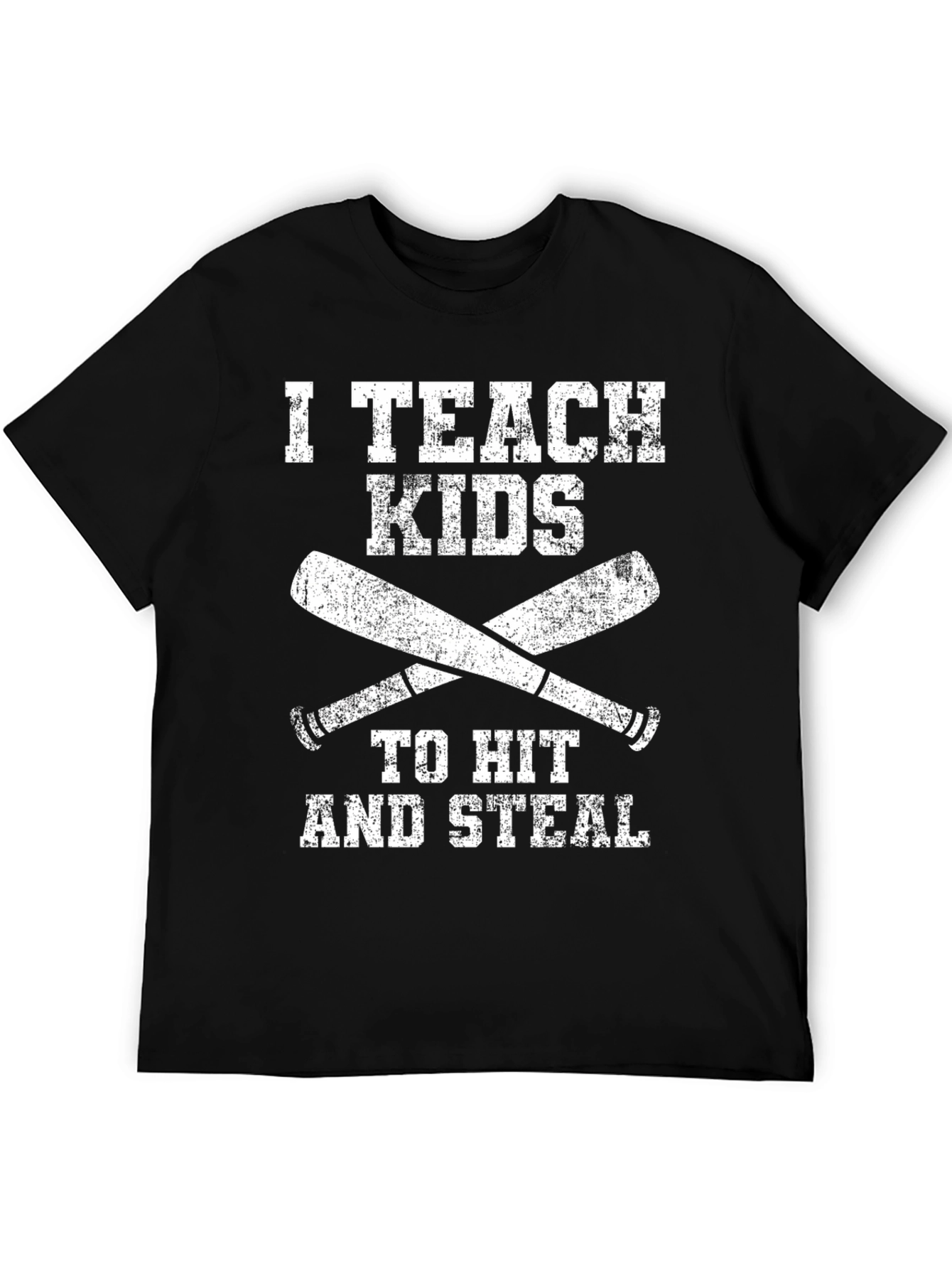 I Teach Kids to Hit and Steal T-Shirt