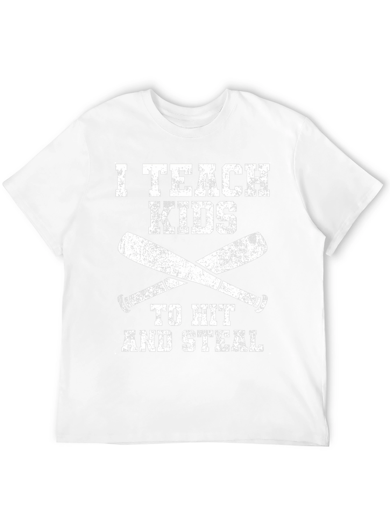 I Teach Kids to Hit and Steal T-Shirt