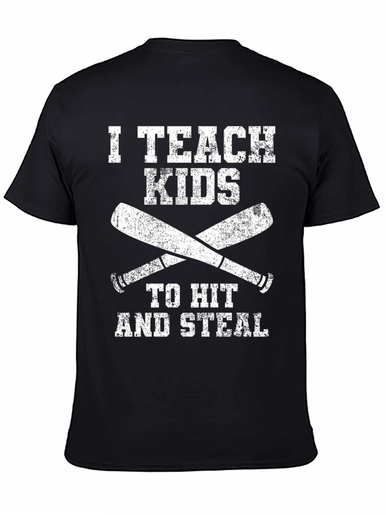 I Teach Kids to Hit and Steal T-Shirt
