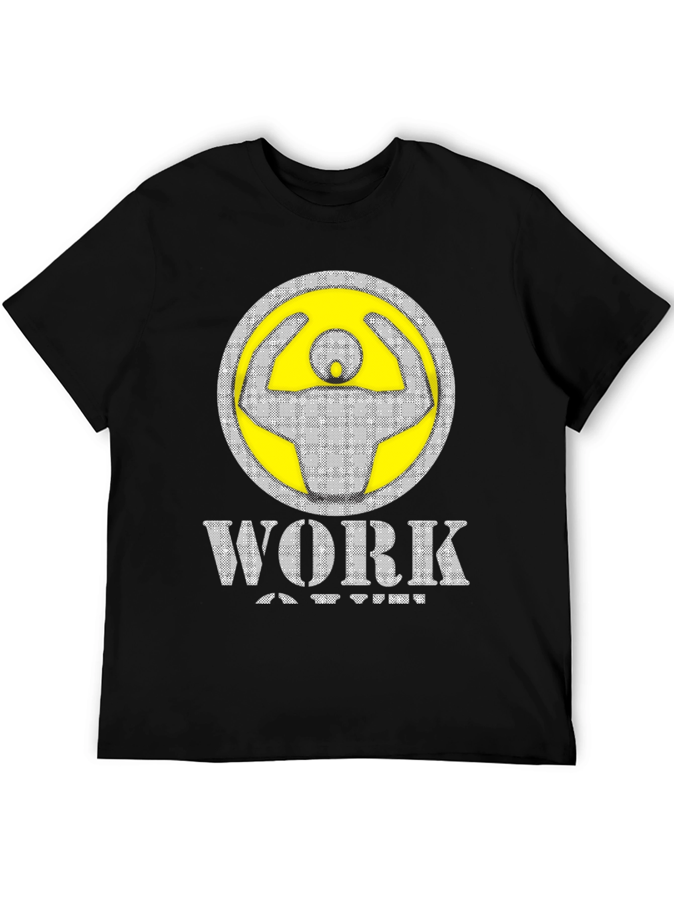 Workout Graphic Tee - Black
