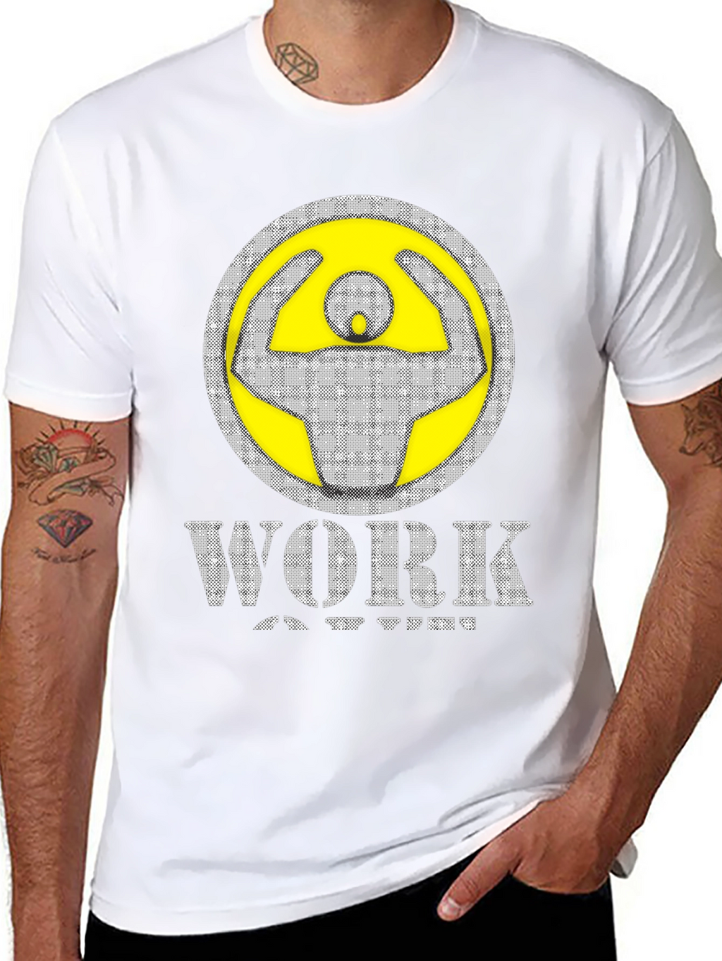 Workout Graphic Tee - Black
