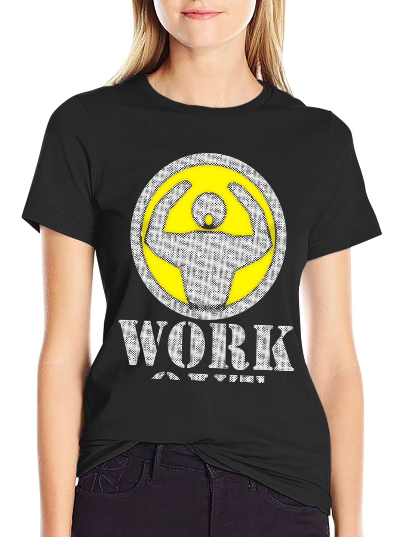 Workout Graphic Tee - Black