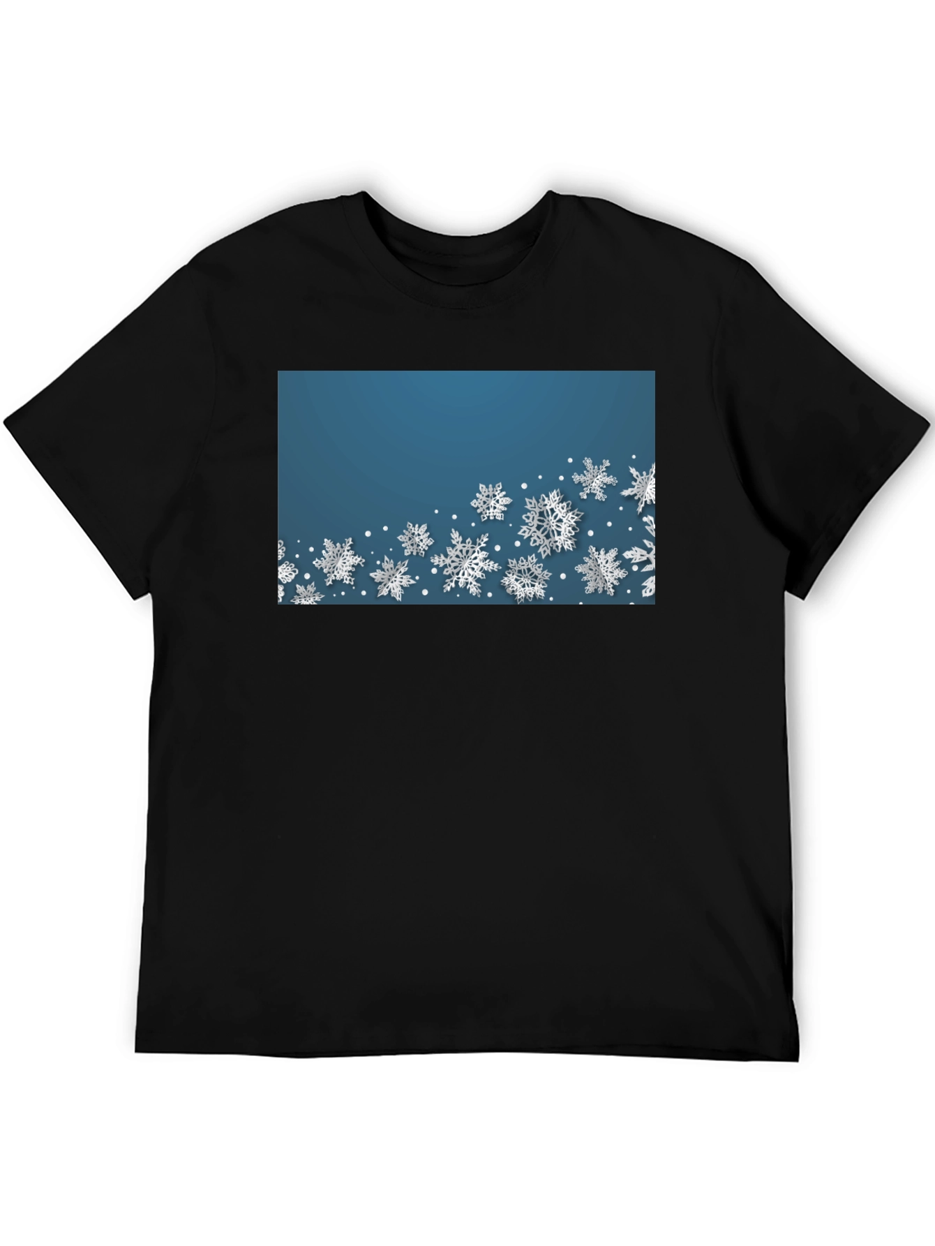 Snowflake Graphic Tee - Winter Holiday Shirt