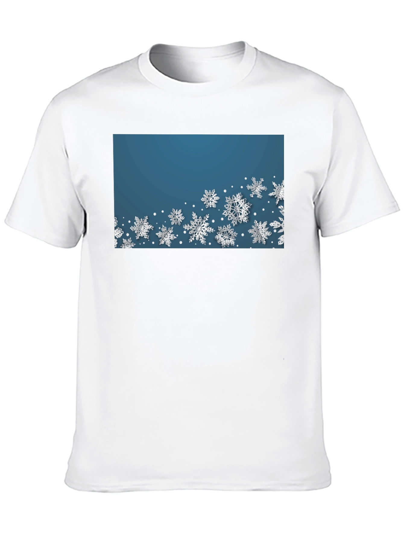 Snowflake Graphic Tee - Winter Holiday Shirt