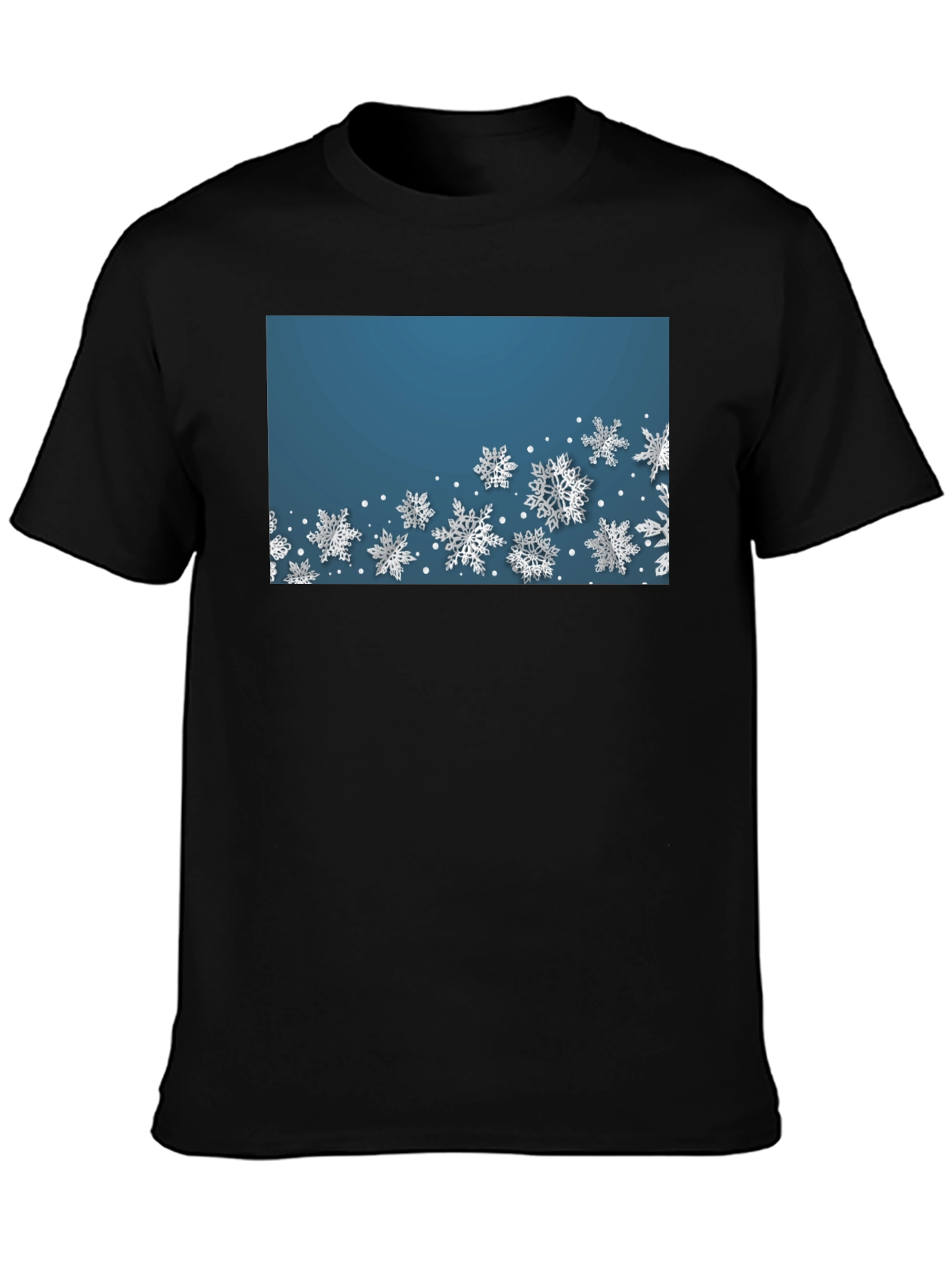 Snowflake Graphic Tee - Winter Holiday Shirt