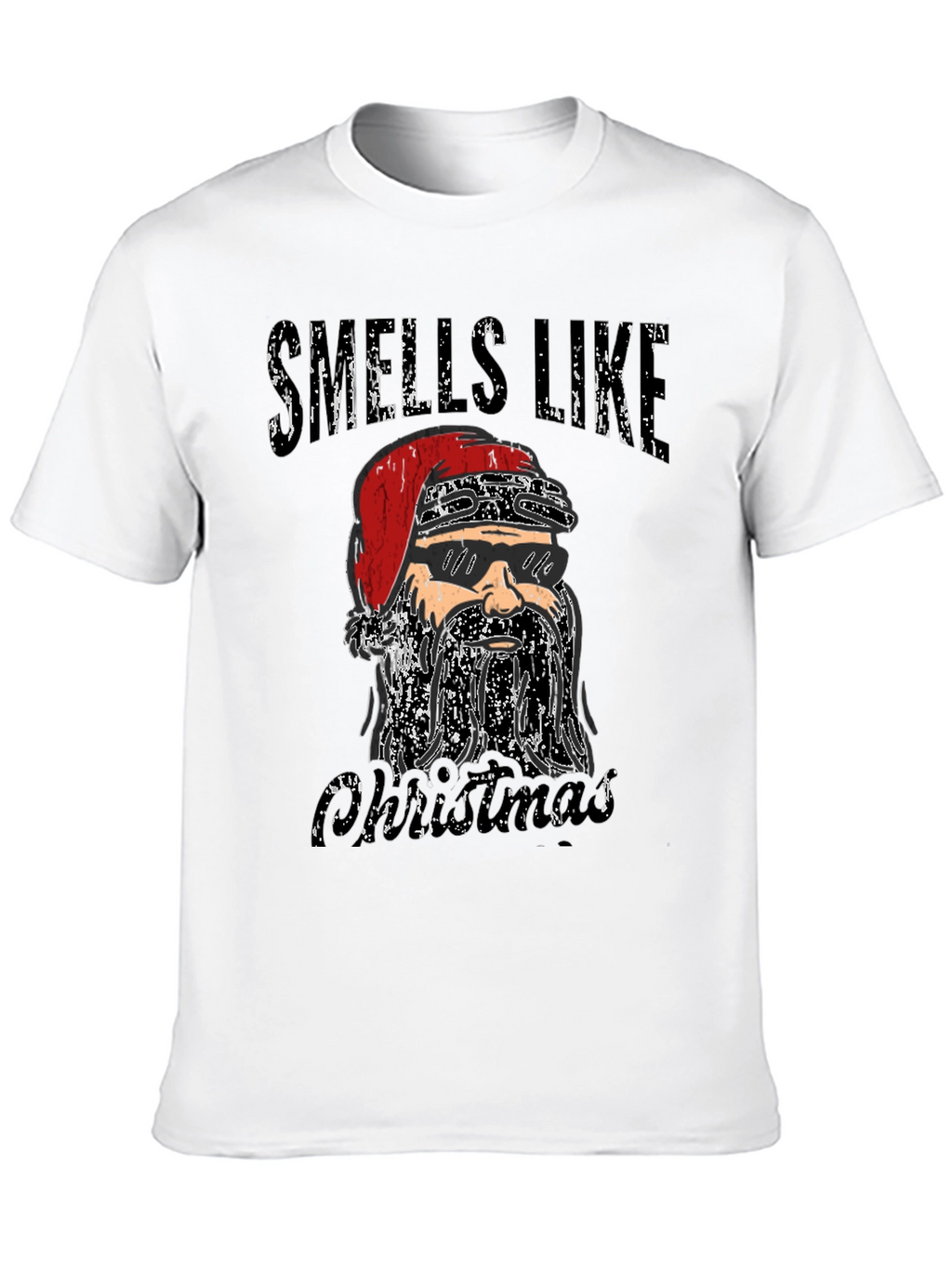 Smells Like Christmas Santa T-Shirt