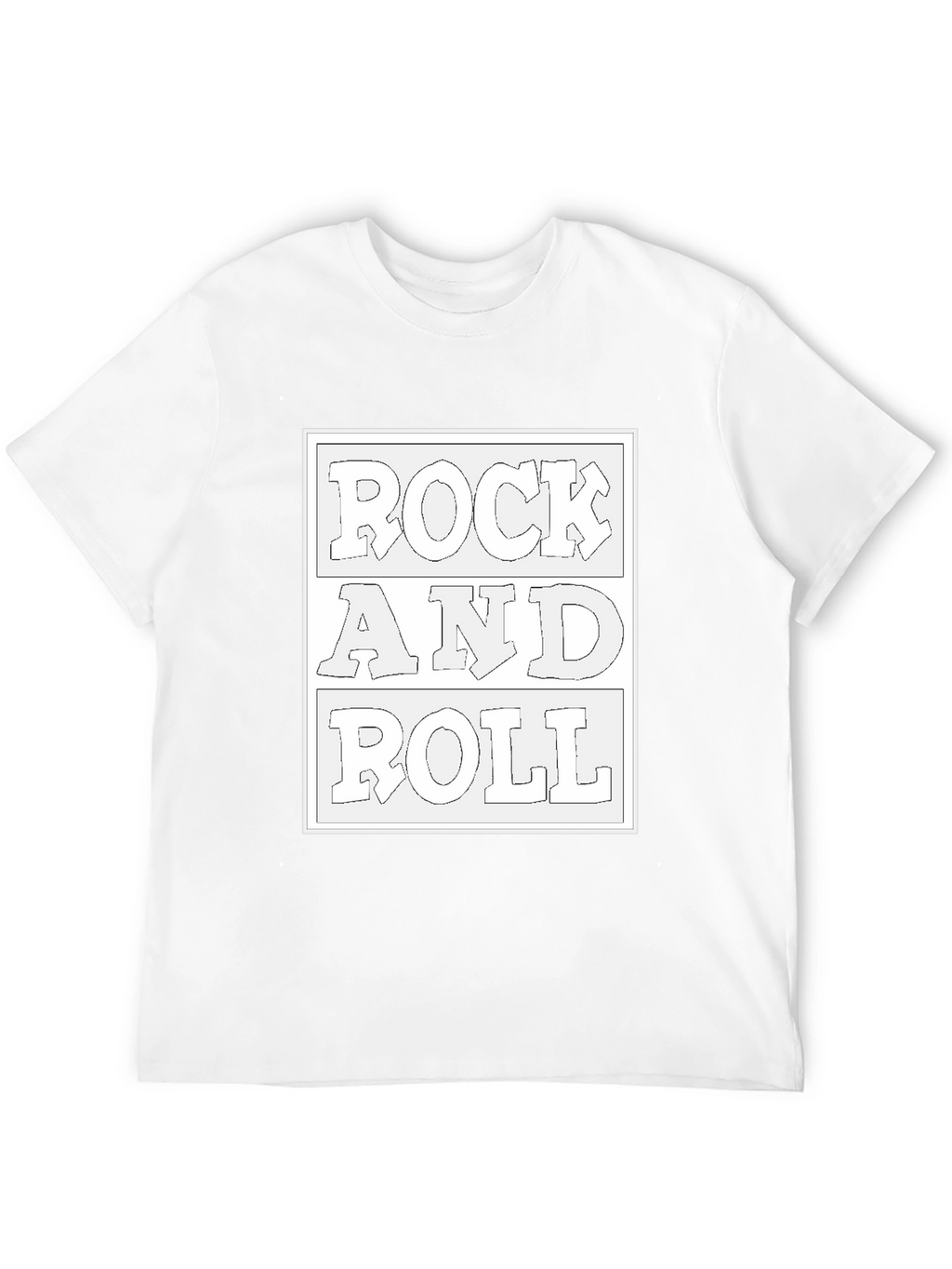 Rock and Roll Black Tee