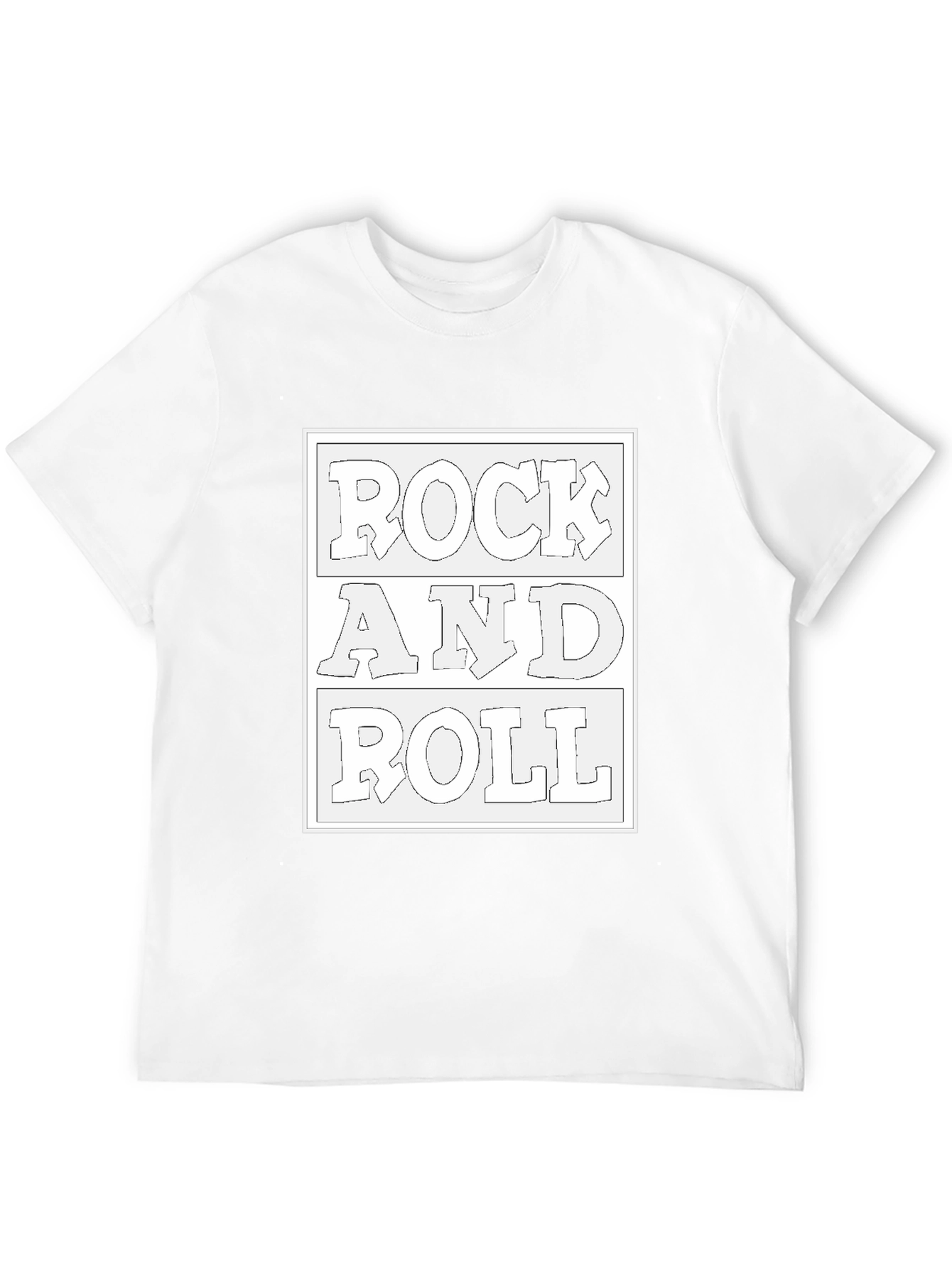 Rock and Roll Black Tee