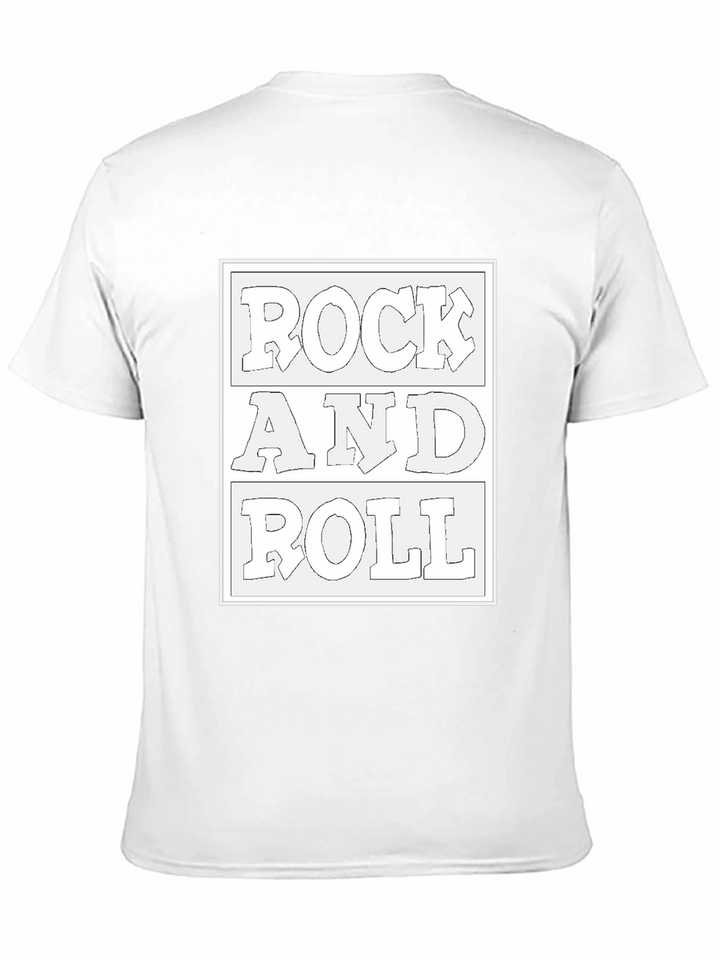 Rock and Roll Black Tee