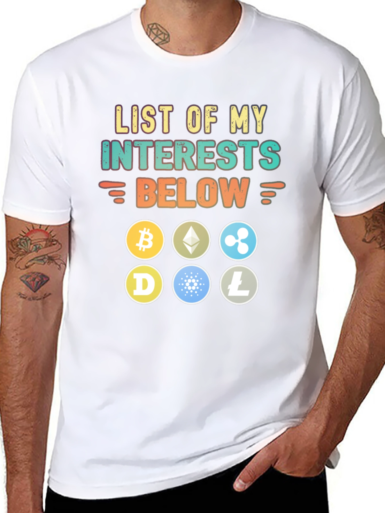 Crypto Interests T-Shirt