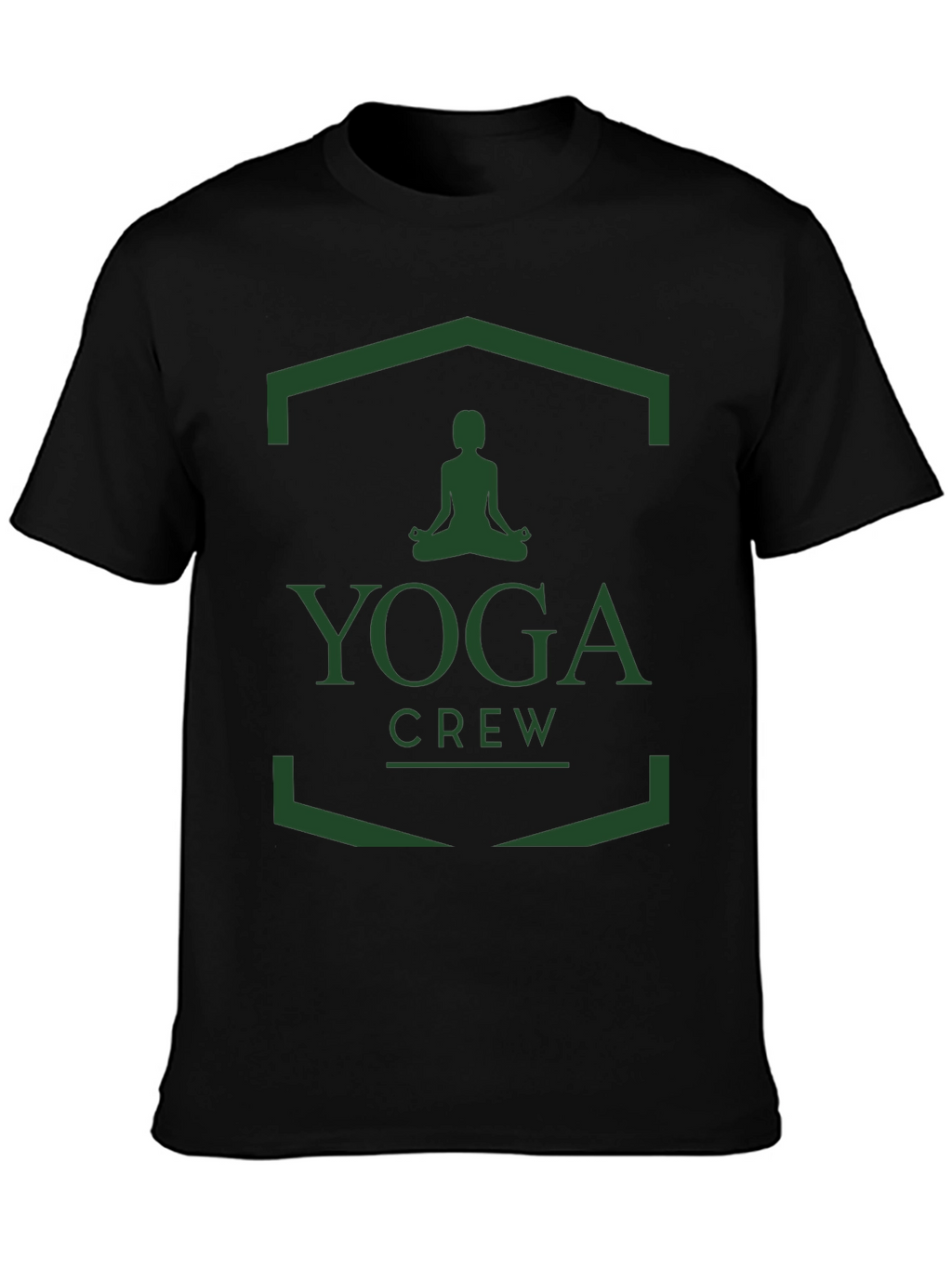 Yoga Crew Black T-Shirt