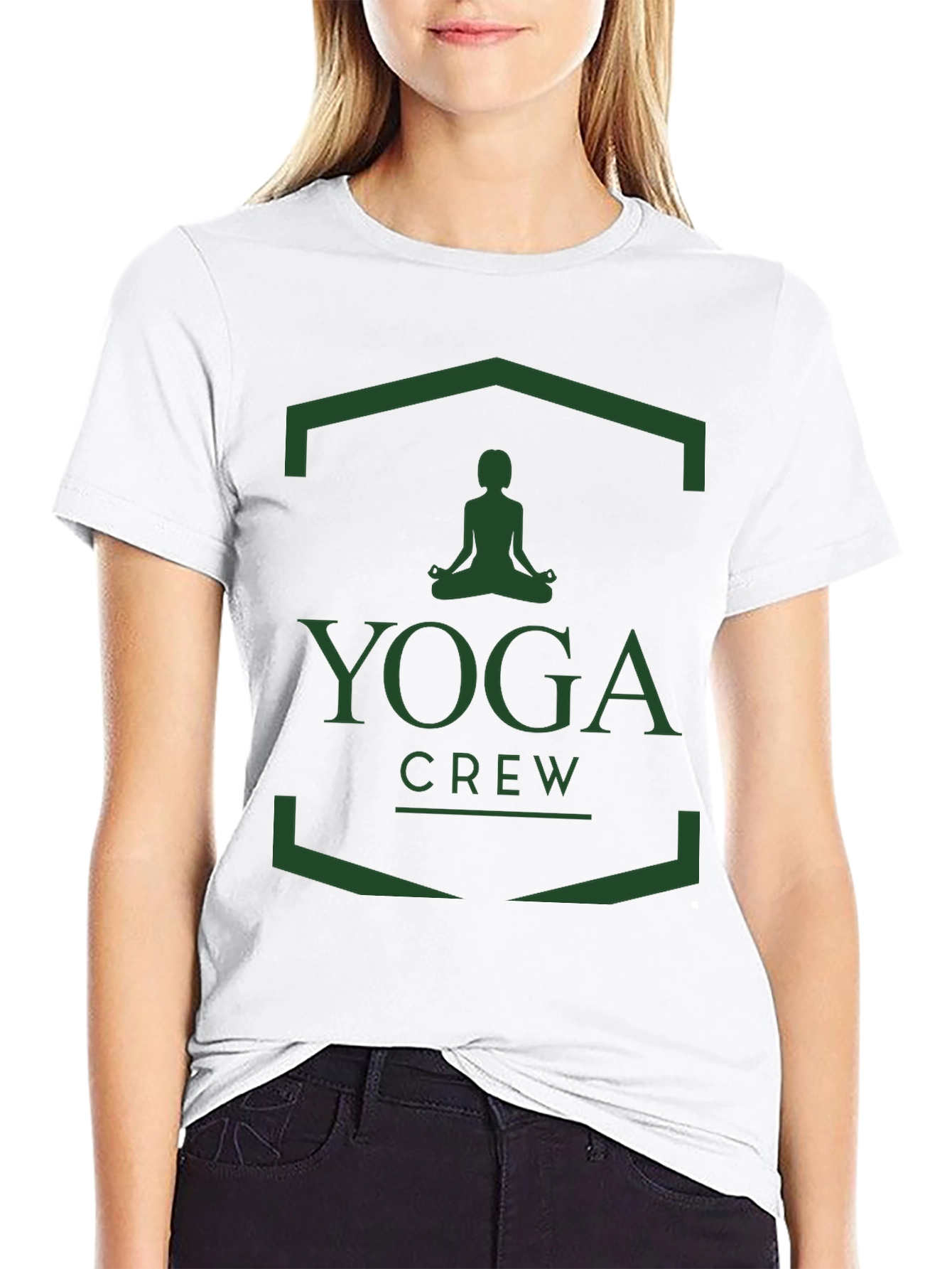 Yoga Crew Black T-Shirt