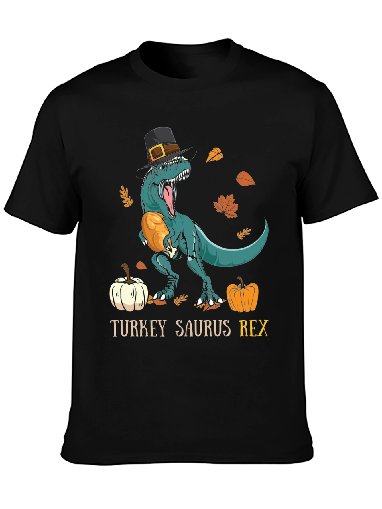 Turkey Saurus Rex Thanksgiving T-Shirt