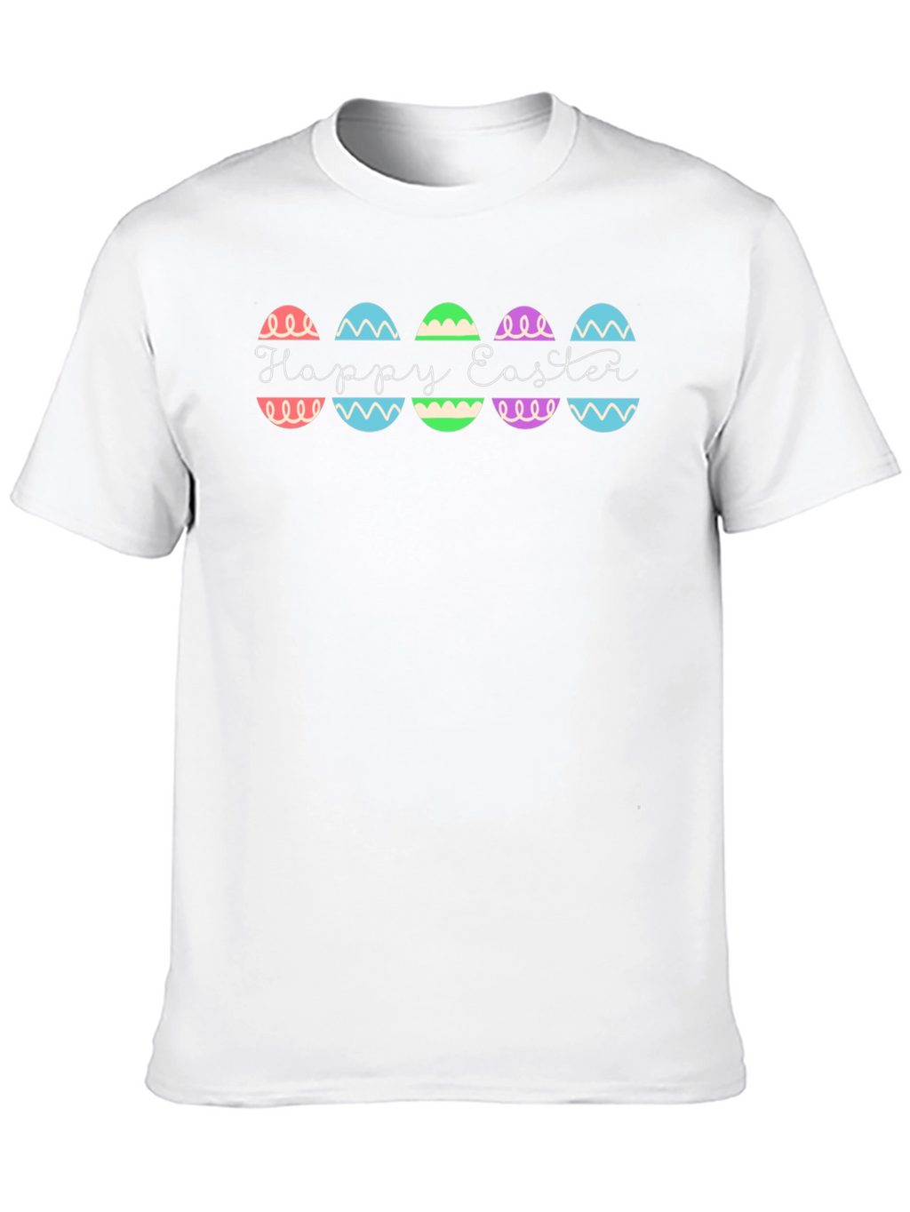Happy Easter Egg Graphic T-Shirt - Unisex