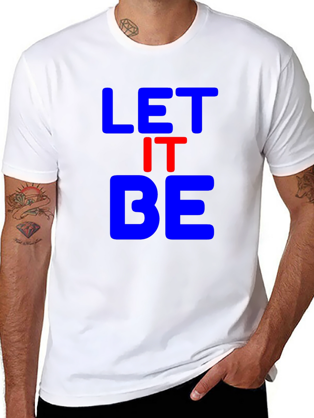 Let It Be Black T-Shirt