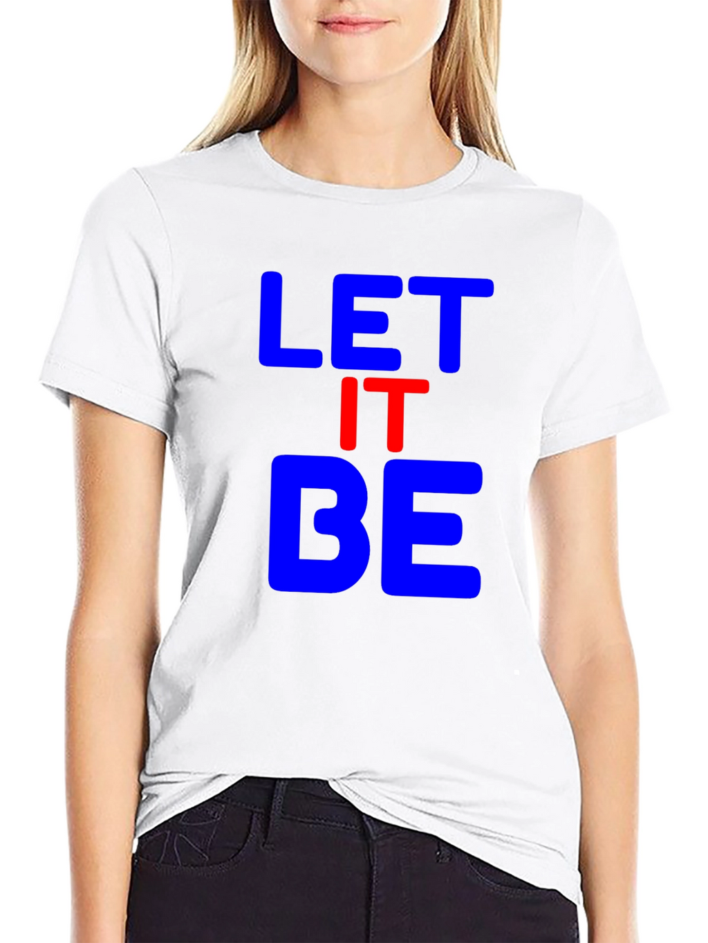 Let It Be Black T-Shirt
