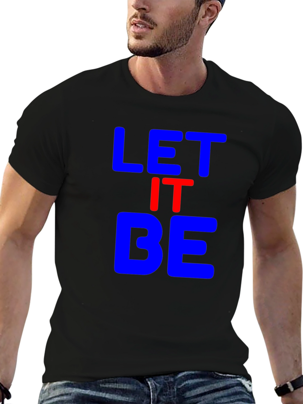 Let It Be Black T-Shirt