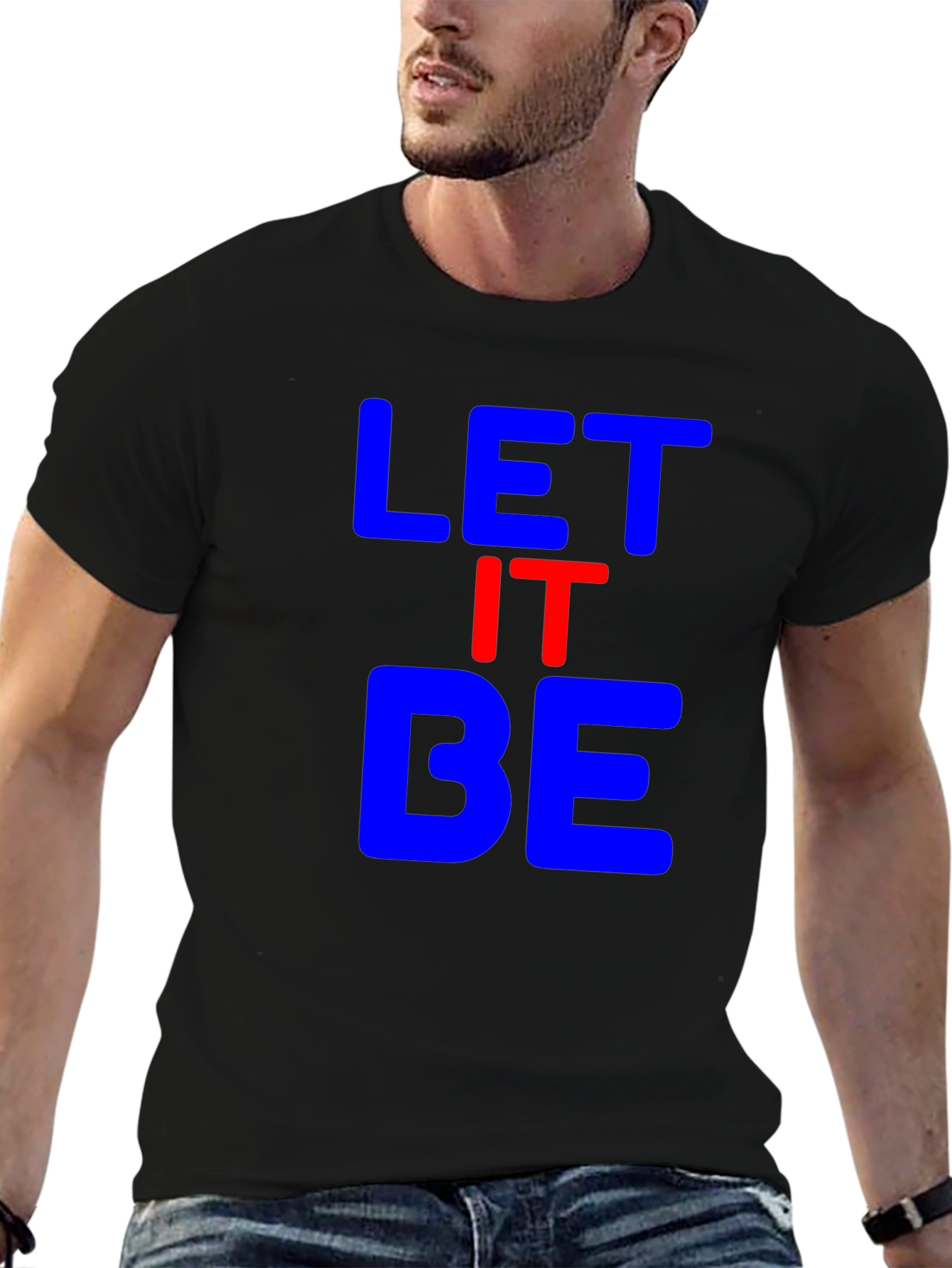 Let It Be Black T-Shirt