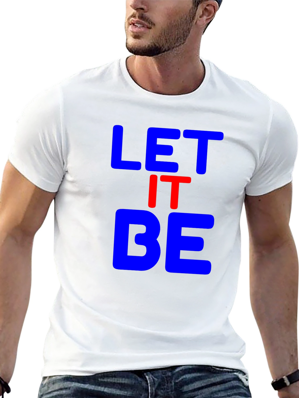 Let It Be Black T-Shirt