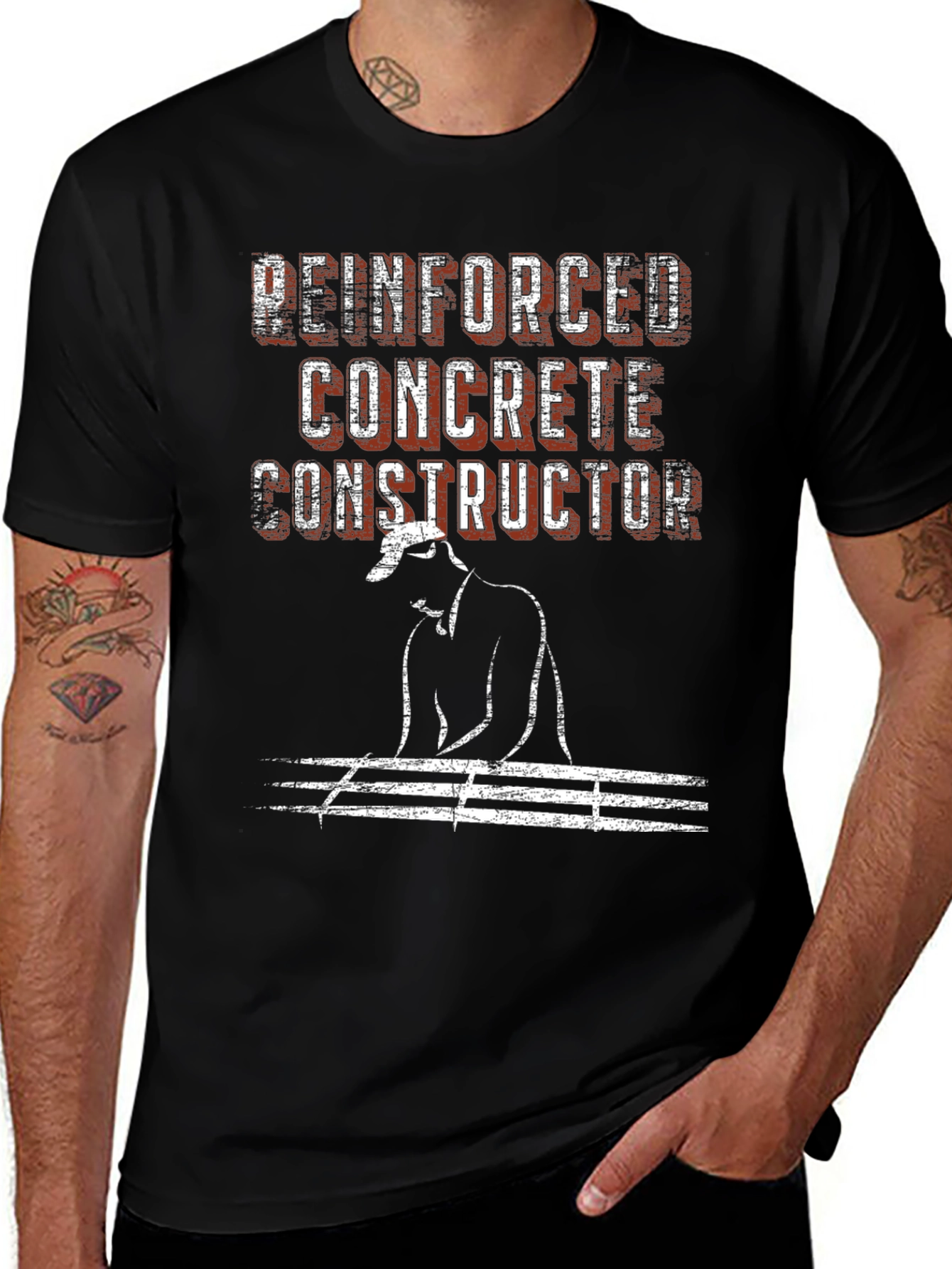 Reinforced Concrete Constructor T-Shirt