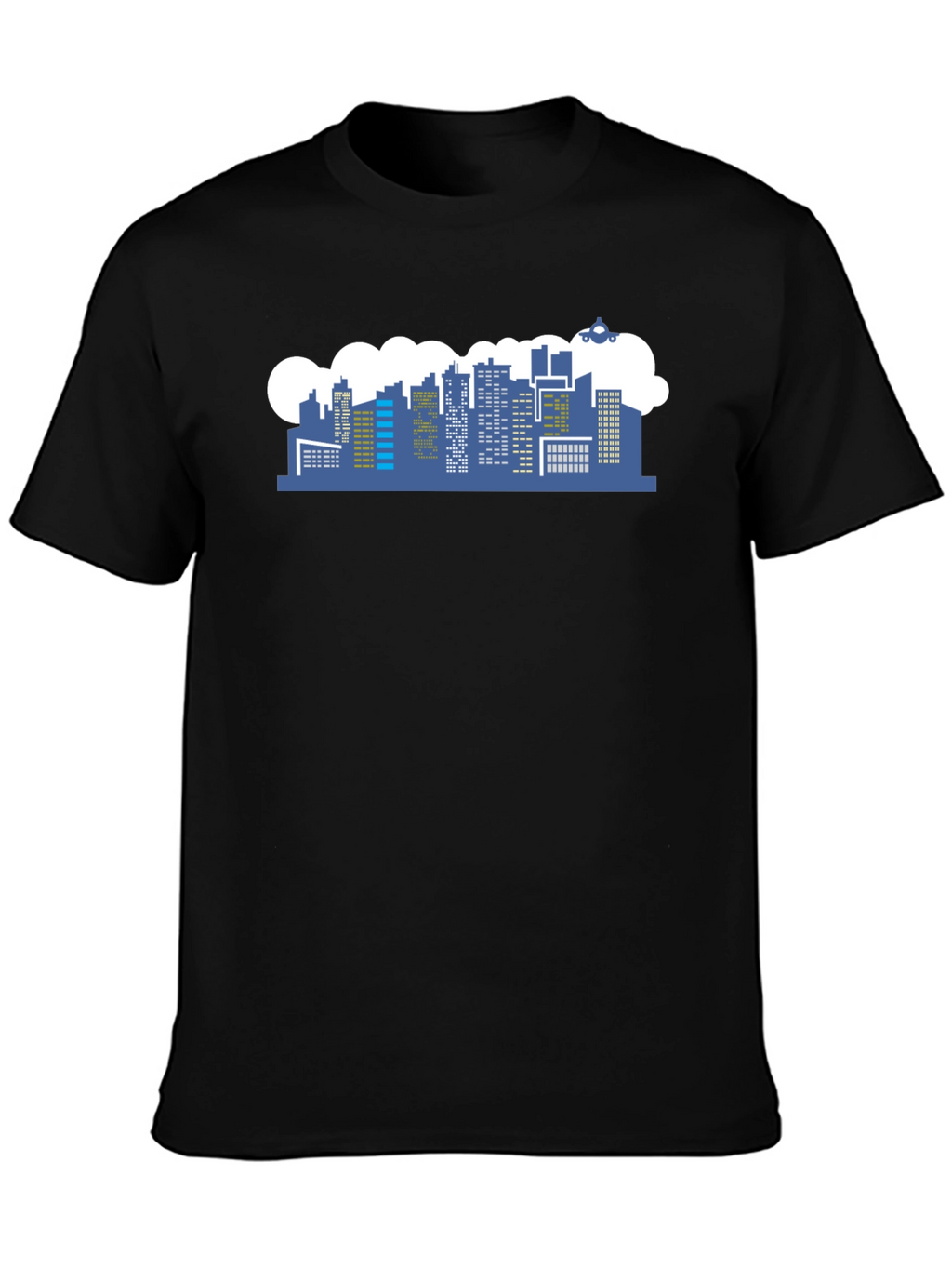 Cityscape Graphic T-Shirt - Modern Design