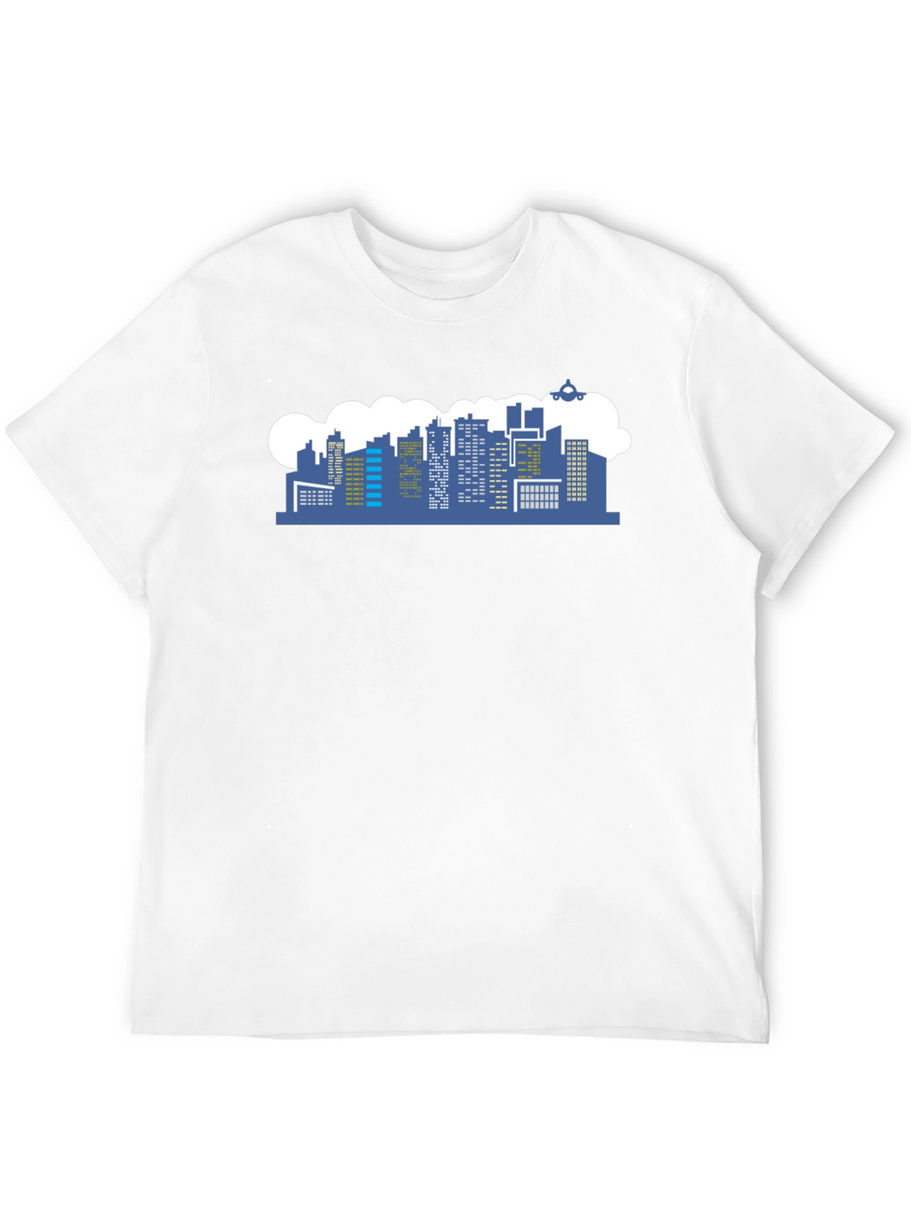 Cityscape Graphic T-Shirt - Modern Design