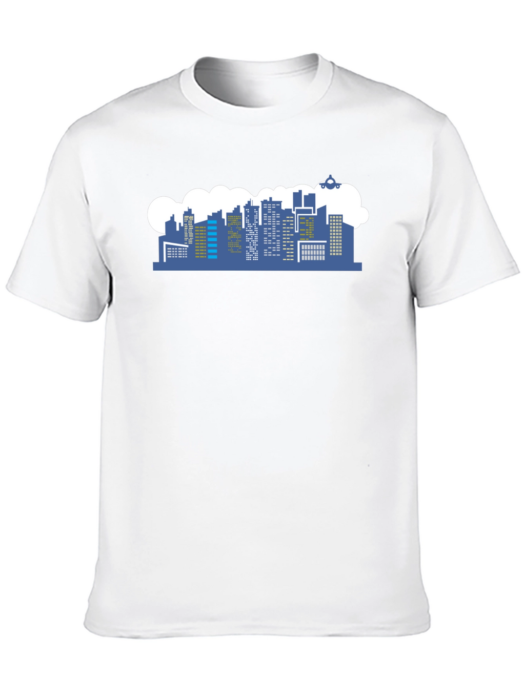 Cityscape Graphic T-Shirt - Modern Design