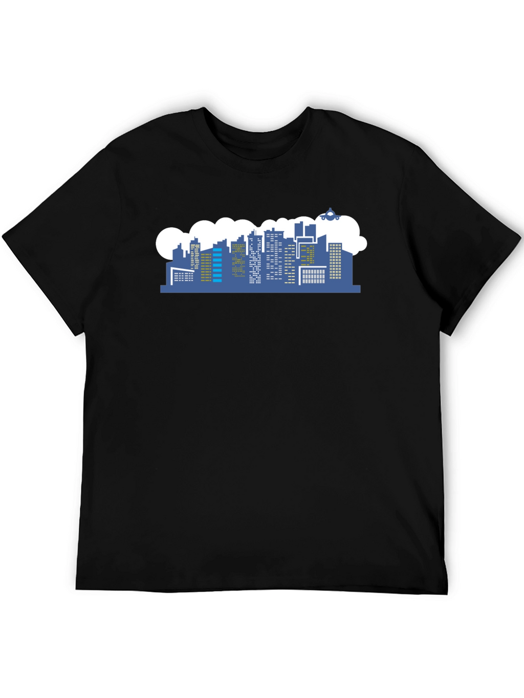 Cityscape Graphic T-Shirt - Modern Design