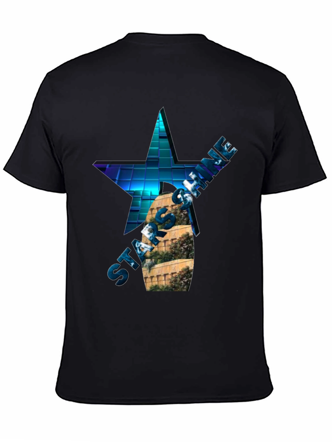 Star Shine Graphic T-Shirt - Cool Design