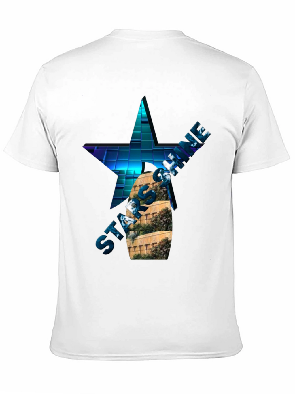 Star Shine Graphic T-Shirt - Cool Design