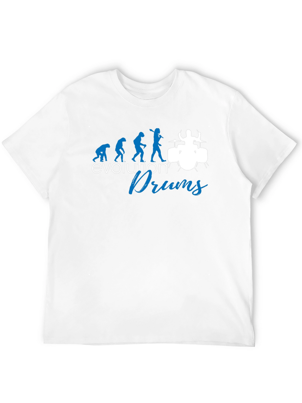 Evolution of Drums T-Shirt - Drummer Gift
