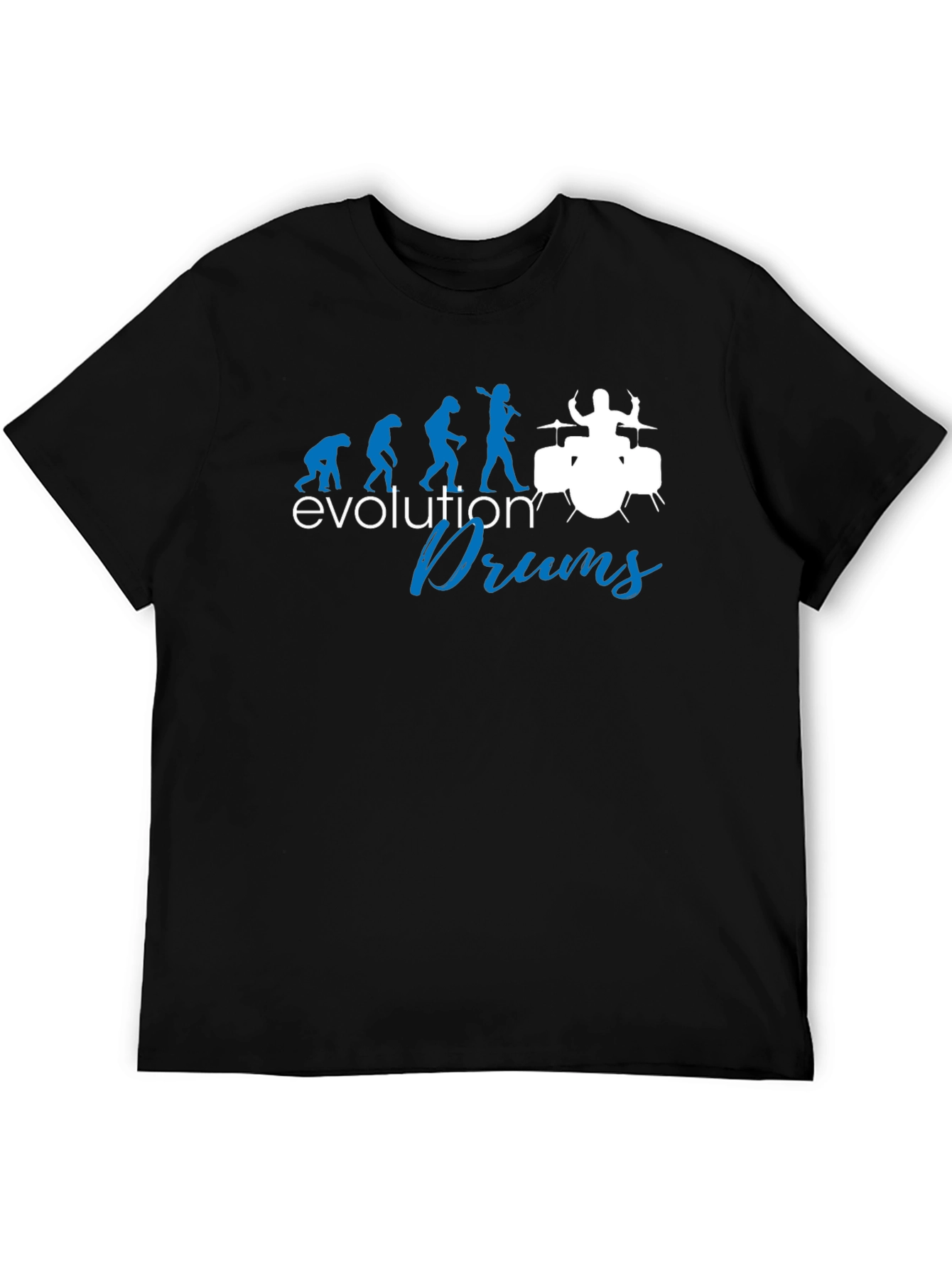 Evolution of Drums T-Shirt - Drummer Gift